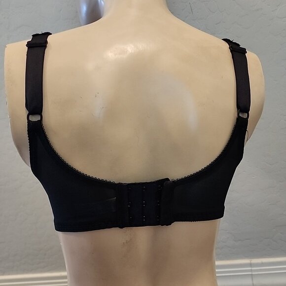 Bali Bra 38C Black Underwire Unlined 3562 - Picture 2 of 3